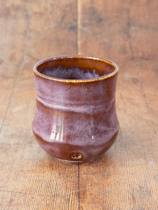 Whisky or Rum Sipper in Smokey Merlot glaze